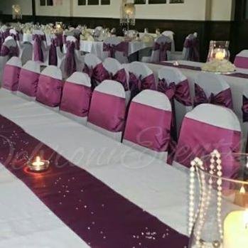 Your Venue Styled to #Perfection #chaircovers #sashes #weddings #christenings #events #party #invitations #bespoke #design #centrepieces