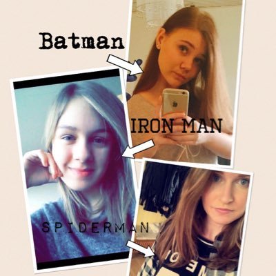 We are 3 girls from Denmark. We call ourselves Spiderman, Batman and Iron man! And together we are 3Weirdoes❤