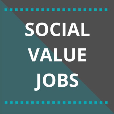 We promote jobs in social value and social impact. Run by @socialvalueuk, the membership organisation for those interested in social value. #socialvaluejobs
