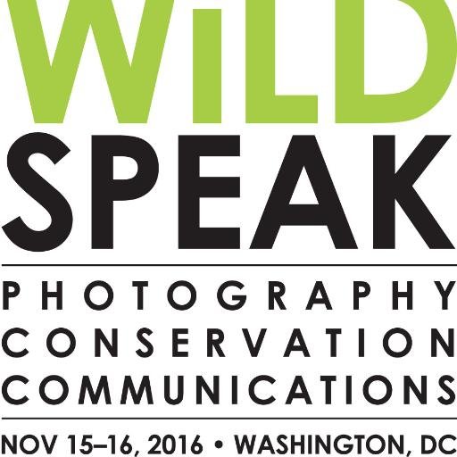 WiLDspeak is a symposium on Photography, Conservation and Communications taking place on November 15-16, 2016 in Washington DC. Join Us and the conversation!