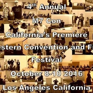 Our 4th annual M7 Con will be held October 8-10, 2016 in Los Angeles, California. Put it on ur calendar, you will NOT want to miss this!