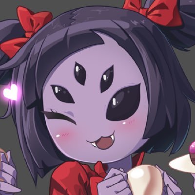 Ahuhuhuhu~... I've heard humans are awfully stingy with their money! | Muffet RP account.