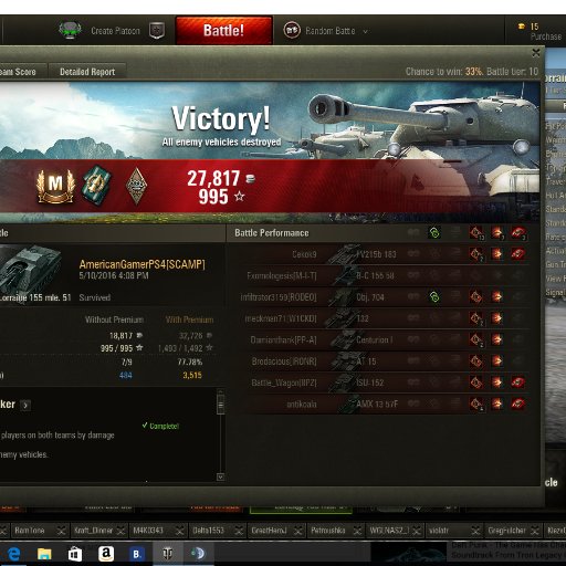 xZarzazia's profile picture. I'm a WoT player and part of the clan SCAMP. GT: AmericanGamerPS4!