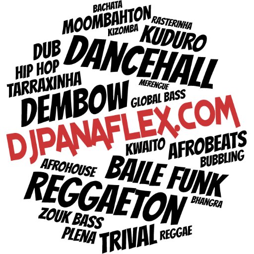 Gqom, Sgubhu, Kwaito, Kizomba, Kuduro, Tarraxinha, Zouk, Afrohouse, Afrobeats, Dancehall, Cumbia, Bachata, Dembow, Reggaeton, Baile Funk, Moombahton, Plena