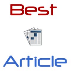 Best Article is FREE articles directory. Webmasters and authors welcome submit your articles.