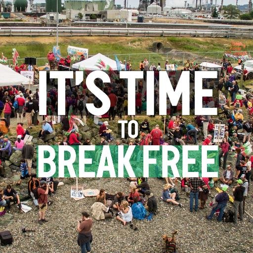 Join us May 13th, 14th and 15th as we take mass action to #BreakFreePNW from Big Oil and hasten a just transition to 100% renewable energy. #breakfree2016