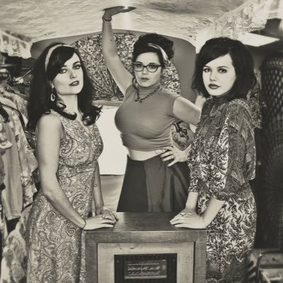 @sophiemaymusic , @Katie_Benbow @georgiaharrup - sky-high heeled beat brunettes retrofit the classic sounds and styles of the 50’s and 60’s to the 21st century!