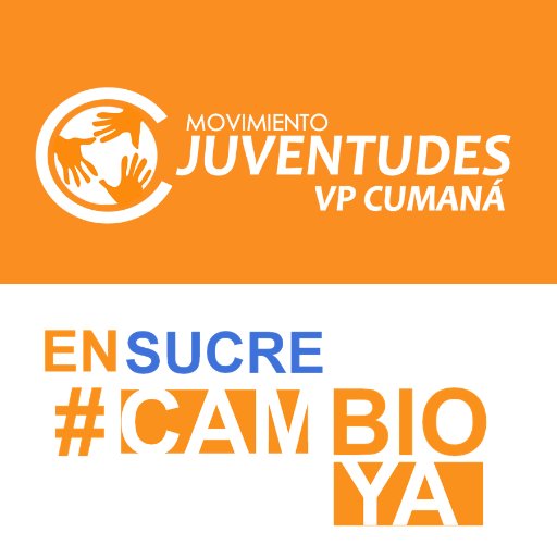Cuenta Oficial del Movimiento Juventudes de @VoluntadPopular en Cumaná