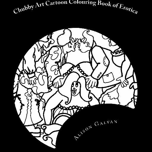 Chubby Art Cartoon Colouring Book for Grown-ups was Alison's big debut.