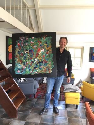 Wessel Voorthuijzen. Painting in Utrecht and Ermelo, The Netherlands. #artist #art #abstract #colors #artlovers https://t.co/PSF2Dmr50c