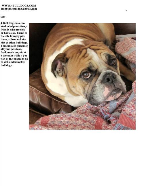 4thebulldogs's profile picture. We raise money for sick and homeless bulldogs.