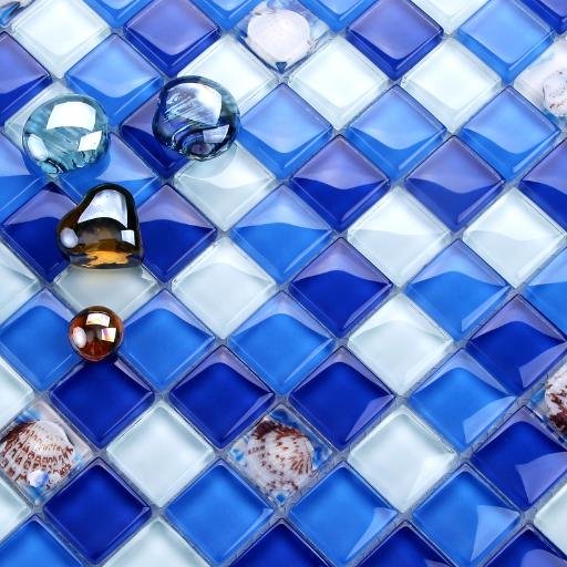 Professional manufacturer of glass mosaic tiles