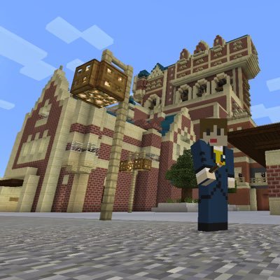 MinecraftPEでTokyoDisneyResortを再現中！東京都でDisneyに1番近い区に住んでます！MyhouseからDisneyの花火見れます！本垢➡️@udastreet773