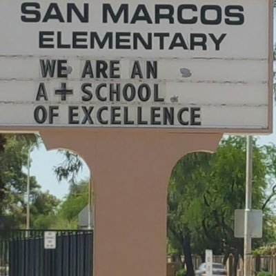 Official San Marcos Elementary from Chandler, AZ. A place to share announcements, celebrations, and school /community events.