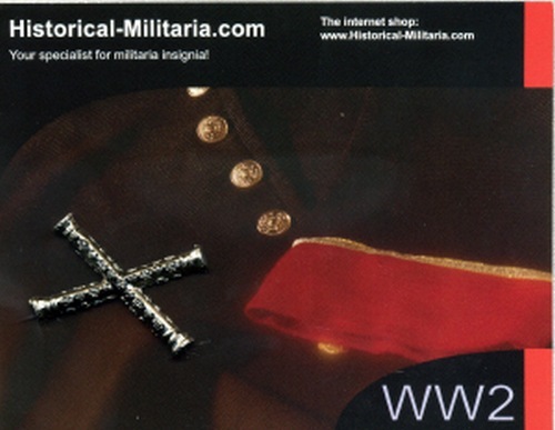 The specialists for militaria reproduction insignia ! Visit our website!