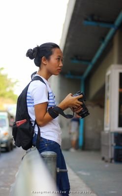 20 years old girl from Yangon, Myanmar. Studying journalism & trying to become a photojournalist.