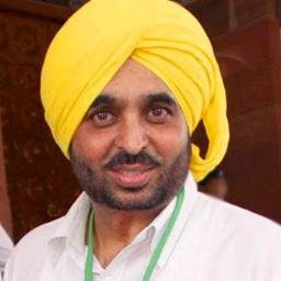 Bhagwant Mann joined Aam Aadmi Party to contest as its candidate from Sangrur Lok Sabha constituency in the Indian General Election 2014. He won by 200k votes.