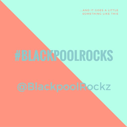 #Blackpool's #1 hashtag account. We will RT you when you include our hashtag #BlackpoolRocks every time!