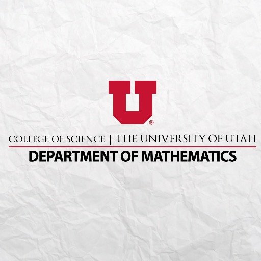 The University of Utah Department of Mathematics provides opportunities for future, present, & past students to learn and apply all levels of math.