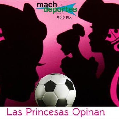 #LasPrincesasOpinan todos los jueves 18h00 por @MachdeportesFM 92.9 FM y https://t.co/egcFueK0nH junto a @Carliayasan y @Elitap