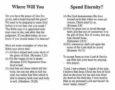 Free Gospel tracts at Calvary Chapel Costa Mesa, CA. The Chapel Store . 3800 South Fairview Street Santa Ana, CA 92704
(714) 979-4422