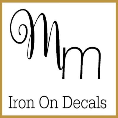 At Monogrammed Mommies, we create DIY iron on decals for all ages.