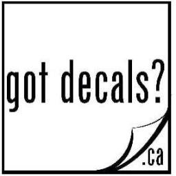 Custom Vinyl Decals to fit your needs! info@gotdecals.ca