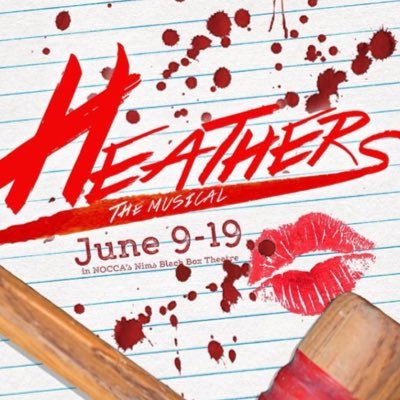 heathersnocca's profile picture. The NOCCA Stage Company presents the regional/Louisiana Premier of Heathers The Musical. June 9th-19th