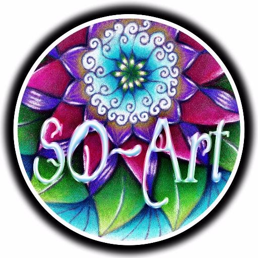 Intuitive mandala art, organic and freehand circle art, moonlight and magic found here.