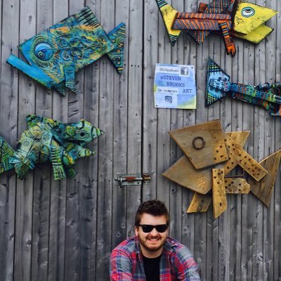 stevenbrooksart's profile picture. I am Maine artist I use recycled materials to make my art. The content of my work is mostly wildlife and my interpretations of it.