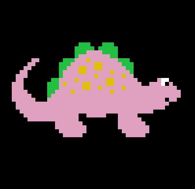 Golgobit's profile picture. Pink, green parts, dinosaur. The voice of http://t.co/ii3boN9rFZ