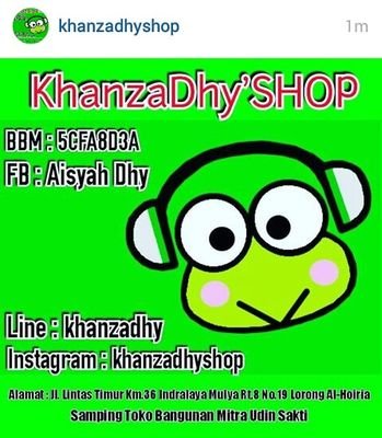 pollow instagram ya  (Khanzadhyshop)  pakaian murah berkwalitas harga grosir bbm  5f47801c. alamat jln lintas timur km 36 lrg alhoiria samping lpmp indralaya