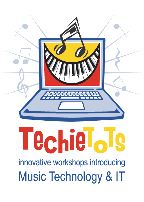 Techie Tots' offer a fresh approach to Early Years Child Development. Introducing Music Technology and IT.