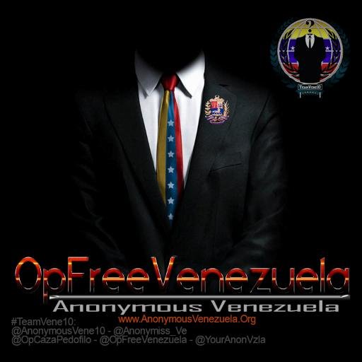 Anonymous Operations, Resistance Movements, & journalism For Venezuela @AnonymousVene10 #TeamVene10