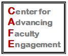 CAFE is an acronym for the Center for Advancing Faculty Engagement.  The CAFE is the faculty development center at Nicholls State.