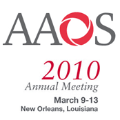 Access 2010 AAOS Annual Meeting handout content by world-renowned experts on orthopaedic education, research and technology. Visit http://t.co/QxXQ0qbaI2