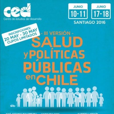 Escuela de Salud y Políticas Publicas- Centro de Estudios del Desarrollo @ced_cl - Chile