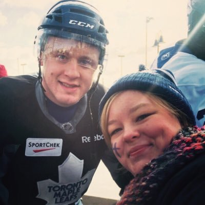 A girl who can't live without hockey and screams at the TV. Bleeding blue and white. Morgan Rielly ❤️