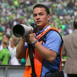 Seattle area photographer; shooting for Sounder at Heart