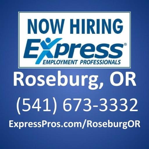 JobsRoseburg's profile picture. Express Employment Professionals in Roseburg, OR is a Full Service Staffing Agency that is dedicated to providing amazing service to job seekers and companies.