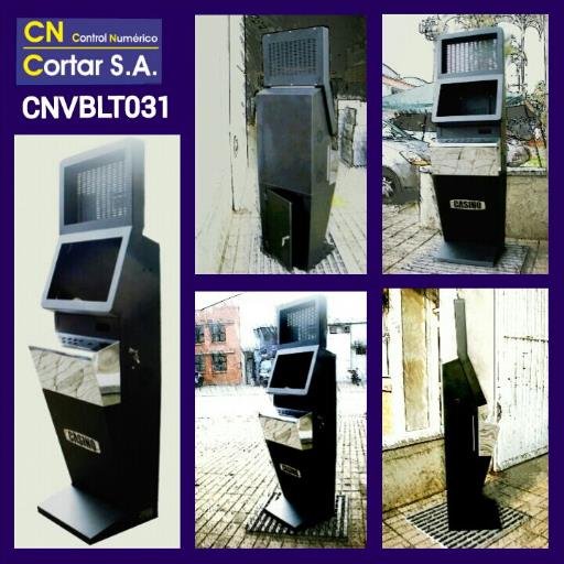 Diseñamos y fabricamos gabinetes para maquinas de casinos, para kioscos electronicos y para automatización y contol