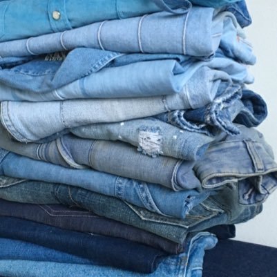 I am a denim hunter - I look for unique pieces for people to re-love Collector of Fashion