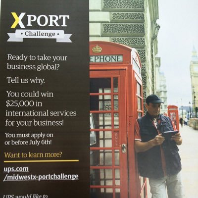 UPS is hosting Midwest X-PORT Challenge in partnership with Dentons & the World Trade Center Kansas City. https://t.co/CP3nwEsUnn