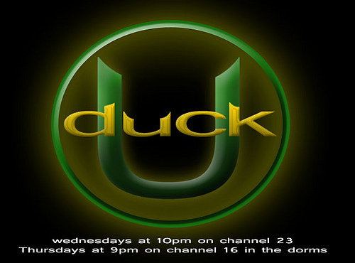 DuckUTelevision's profile picture. This is the only University of Oregon student-run television show providing viewers with comedy, sports, and news. Tune in every Wednesday on channel 23 @10pm!