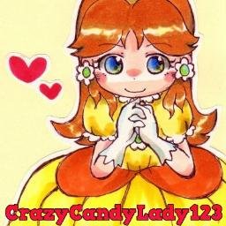 Hello Everyone,It's me CrazyCandyLady123 and I love all Mario Girls and Video Games, A Barb. I Retweet post mostly of The Mario Ladies! ~:D sis: @Jamiluvu