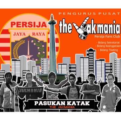 Akun Resmi Pengurus Pusat The Jakmania Bidang Kesekretariatan - Bidang Keanggotaan - Bidang Tiketing & Tour