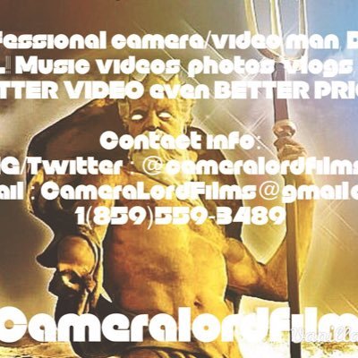 follow the new page @cameralordfilms