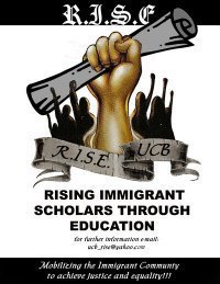 RISE_Berkeley's profile picture. We're a support group for undocumented students at UC Berkeley. We work towards the passage of the CA & Federal DREAM Act as well as CIR