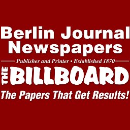 Publishers of the Berlin Journal, Green Lake Reporter, Markesan Regional Reporter,  Princeton Times-Republic, Omro Herald, Feature Section and The Billboard.
