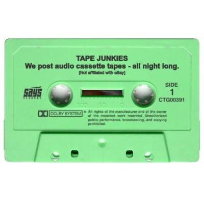 Hi. We are Tape Junkies and we post audio cassette tapes and players - all night long. Mostly automated
#cassettetape